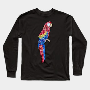 Jewelry Scarlet Macaw Long Sleeve T-Shirt